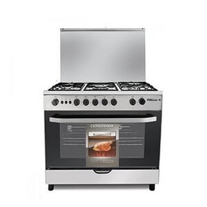 فالكون فرن غاز 5 شعلة - 55*80 سم استيل - أمان كامل