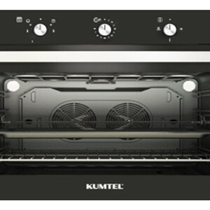 كومتيل فرن بلت ان كهرباء 90 سم - 105 لتر - 8 وظائف - مروحة داخلية - ستيل اسود - صناعة تركي - A9-SF3(MT)-B