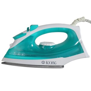 كاوية بخار ايكون 1600 واط - خزان الماء 160 مل بخار قوي و مستمر - 220-240 فولت - 50/60 هرتز - وظائف متعددة - كي و كي بالبخار و رش وتجفيف - تحكم بدرجة الحرارة - حماية من الحرارة الزائدة - لون أسود - SW-106